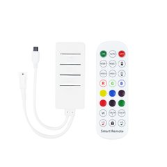 Контролер PROLUM  SPI; RGB; Wi-Fi; TUYA; 24 кнопки; 3PIN; Series: HomeLink 404011 купити в Харкові, Україні: ціна, відгуки, характеристики