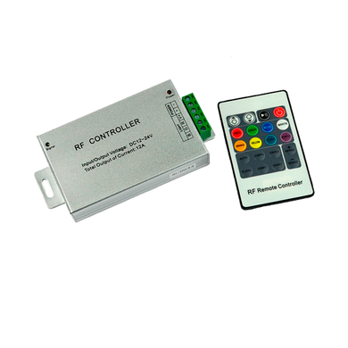 Контроллер RGB PROLUM радио (RF, 20 кнопок 24A) 402005 купить в Харькове, Украине: цена, отзывы, характеристики