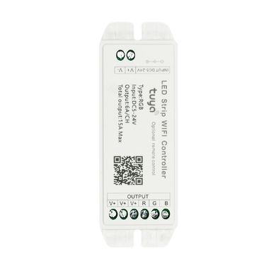 Контролер управління PROLUM RGB; Wi-Fi; TUYA; 18A; Series: HomeLink 404003 купити в Харкові, Україні: ціна, відгуки, характеристики