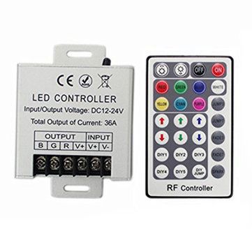 Контролер RGB PROLUM радіо (RF, 24 кнопки 36A) 402007 купити в Харкові, Україні: ціна, відгуки, характеристики