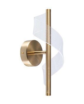 Бра, настінний світильник Goldlux Vela LED 1x3W 4000K 360Lm IP20 золотий 338372 338372-PLX купити в Харкові, Україні: ціна, відгуки, характеристики