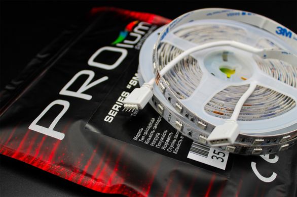 Світлодіодна LED стрічка PROLUM 24V; IP20; 5050\60; Series "SG" 350002 купити в Харкові, Україні: ціна, відгуки, характеристики
