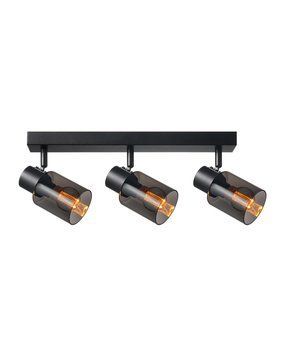 Светильник поворотный, спот Goldlux Rebecca E14 3x8W IP20 черный 331533 331533-PLX купить в Харькове, Украине: цена, отзывы, характеристики