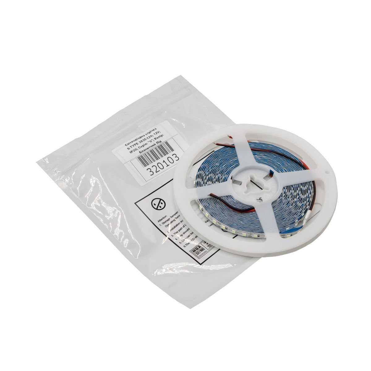 Світлодіодна LED стрічка PROLUM&trade; 12V; IP20; 2835\120; S-TYPE; Series "S" 320103 купити в Харкові, Україні: ціна, відгуки, характеристики