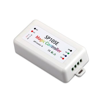 Контролер PROLUM SPI; RGB; Bluetooth; 4PIN; Max:2048px 402048 купити в Харкові, Україні: ціна, відгуки, характеристики