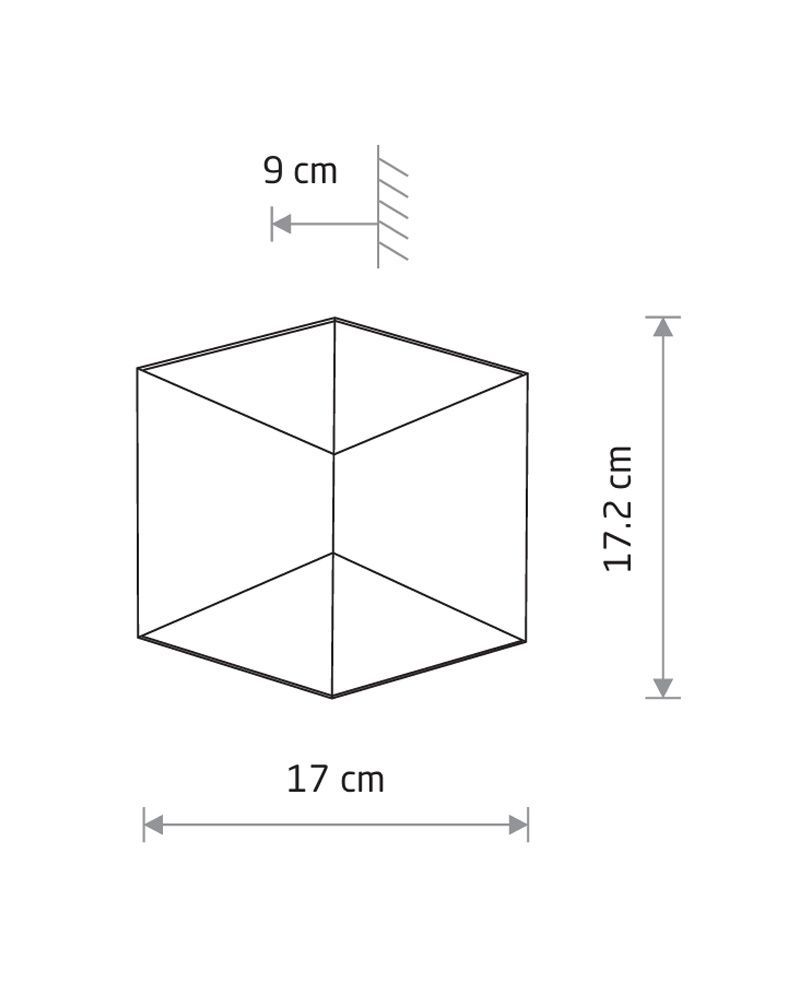 Вуличний світильник Nowodvorski TRIANGLES LED 8143 8143 купити в Харкові, Україні: ціна, відгуки, характеристики