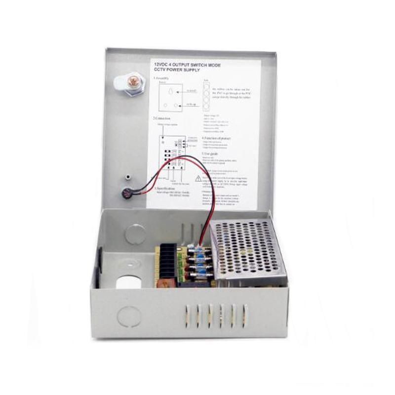 Блоки живлення (в металевому боксі) PROLUM 60W 12V (IP20,5A,4CH) Series "CCTV" 221010 купити в Харкові, Україні: ціна, відгуки, характеристики