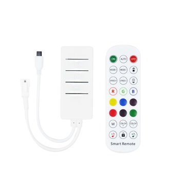 Контролер PROLUM  SPI; RGB; Bluetooth; TUYA; 24 кнопки; 3PIN; Series: HomeLink 404011 купити в Харкові, Україні: ціна, відгуки, характеристики