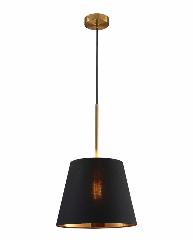 Підвісний світильник, люстра Goldlux Elena E27 1x20W IP20 чорний 325822 325822-PLX купити в Харкові, Україні: ціна, відгуки, характеристики