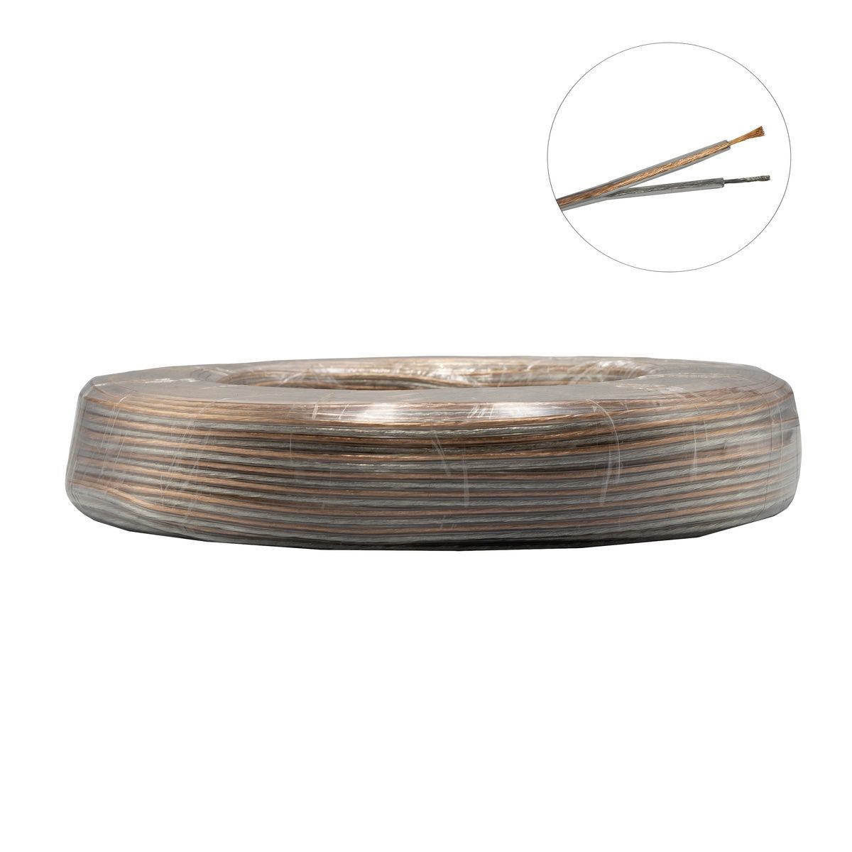Провод PROLUM&trade; 2х0.1 мм;UL2468;TS;AWG26 (100 м) 501079 купить в Харькове, Украине: цена, отзывы, характеристики