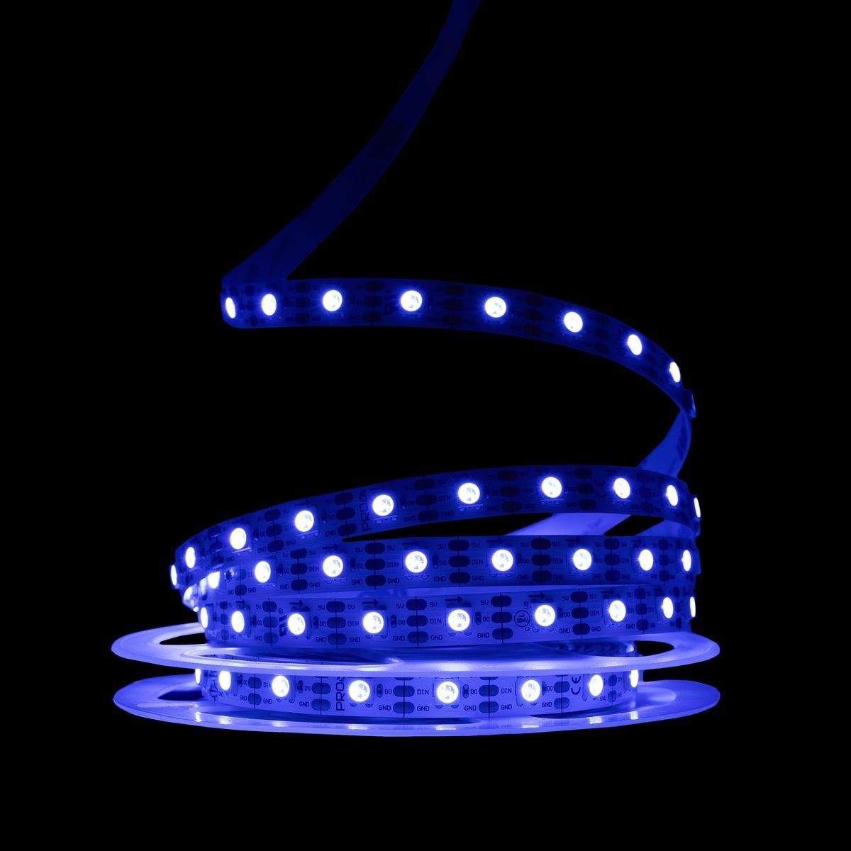 Світлодіодна LED стрічка PROLUM&trade; 5V; 5050\60; IP20; Series "SMART" 320053-S купити в Харкові, Україні: ціна, відгуки, характеристики