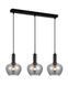 Подвесной светильник, люстра Italux PND-30084-3-BK-SG Stabla E27 3x40W IP20 дымчатый PND-30084-3-BK-SG