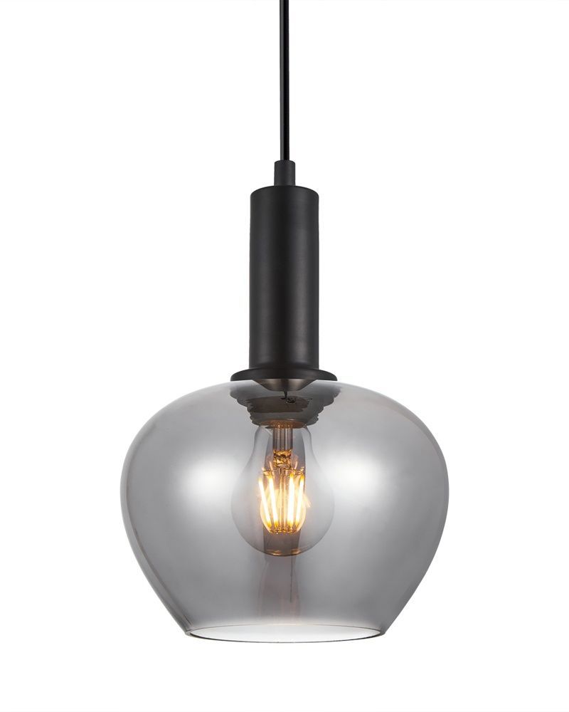 Подвесной светильник, люстра Italux PND-30084-3-BK-SG Stabla E27 3x40W IP20 дымчатый PND-30084-3-BK-SG купить в Харькове, Украине: цена, отзывы, характеристики