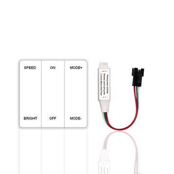 Контроллер PROLUM SPI; Single color; Выключатель;) 402046 купить в Харькове, Украине: цена, отзывы, характеристики