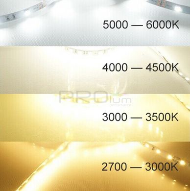 Светодиодная LED лента гибкая 5 ММ 12V PROLUM IP20 2835\120 Series "SG" 320116 купить в Харькове, Украине: цена, отзывы, характеристики