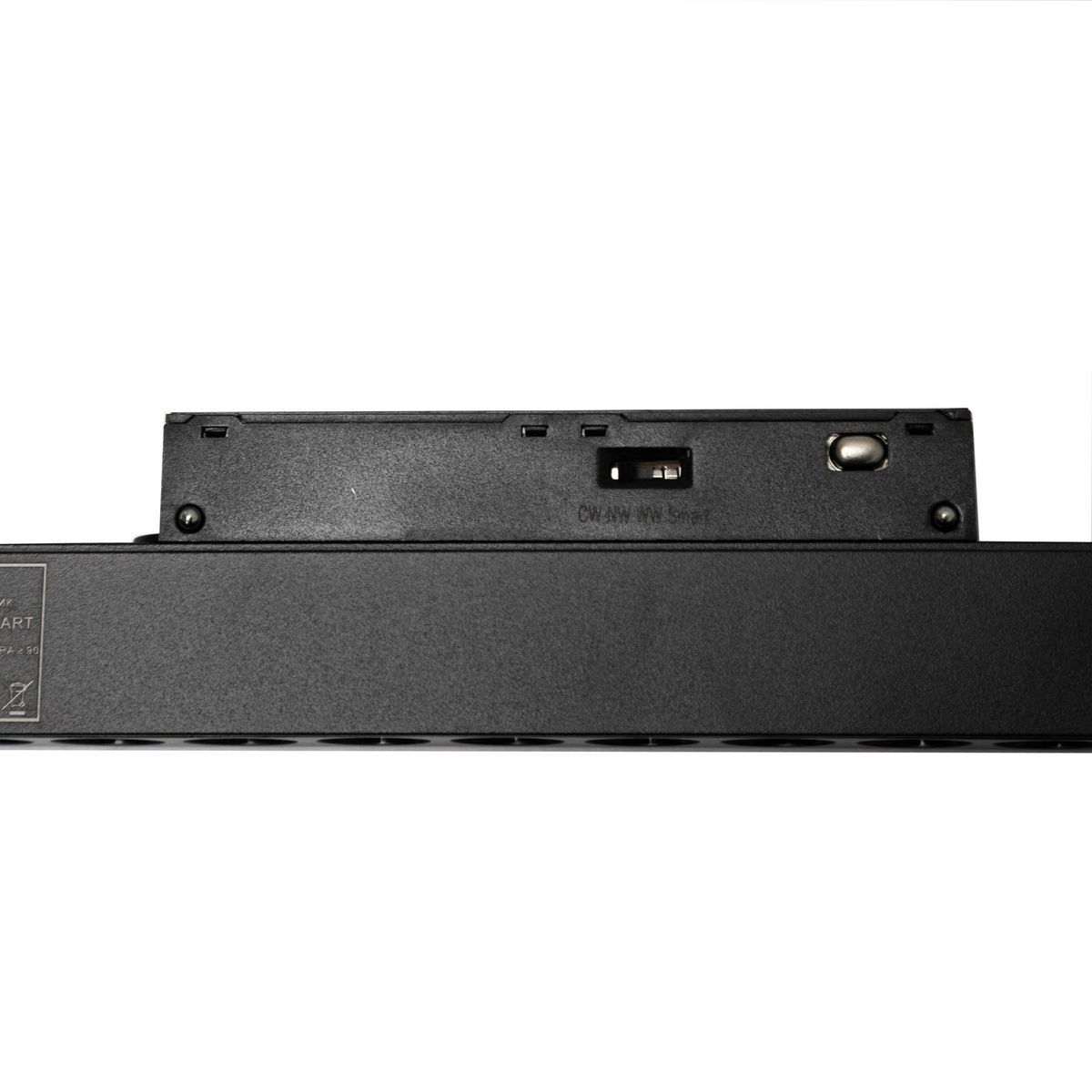 Магнітний трековий світильник PROLUM&trade; M20; 12W; 48V; Чорний SERIES "GR"; CCT TuyaSmart 741058 купити в Харкові, Україні: ціна, відгуки, характеристики