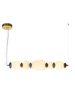 Підвісний світильник, люстра Italux PND-94981-5A-GD Evans LED 1x26W 3000K 2960Lm IP20 золотий PND-94981-5A-GD купити в Харкові, Україні: ціна, відгуки, характеристики