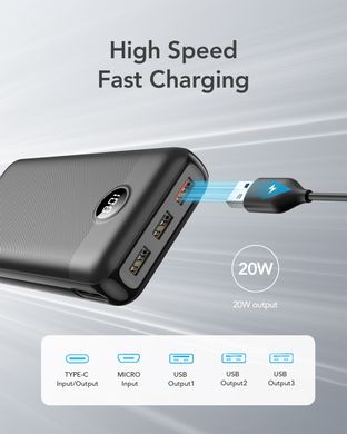 Внешний аккумулятор Power Bank VEGER W3008PD купить в Харькове, Украине: цена, отзывы, характеристики