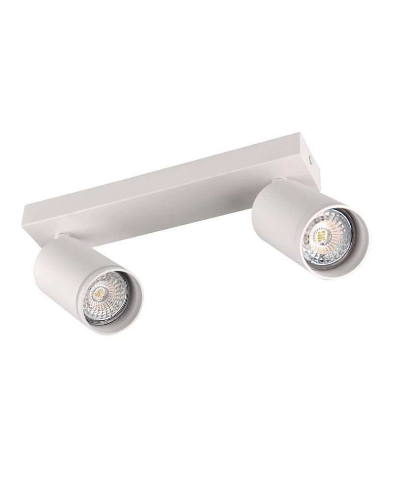 Світильник поворотний, спот Goldlux Paris GU10 2x10W IP20 білий 322289 322289-PLX купити в Харкові, Україні: ціна, відгуки, характеристики