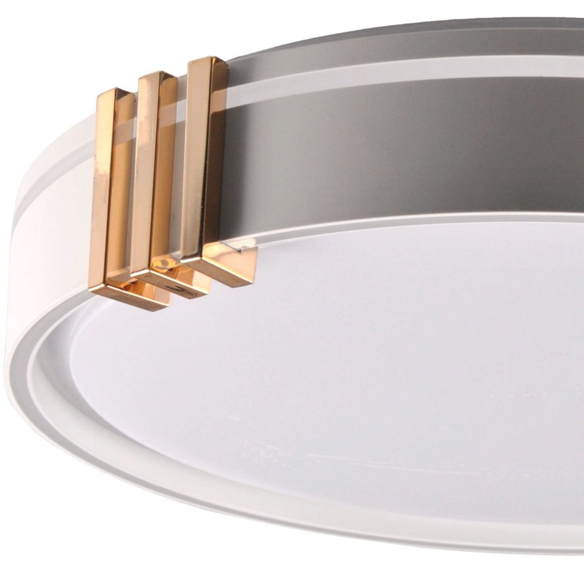 Світильник стельовий із пультом Goldlux Arletta LED 1x72W 3000K-6000K 8000Lm IP44 сірий 328854 328854-PLX купити в Харкові, Україні: ціна, відгуки, характеристики