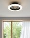 Люстра з вентилятором Goldlux Ghana LED 1x24W 3000K/4000K/6500K 3200Lm IP20 біла 341303 341303-PLX
