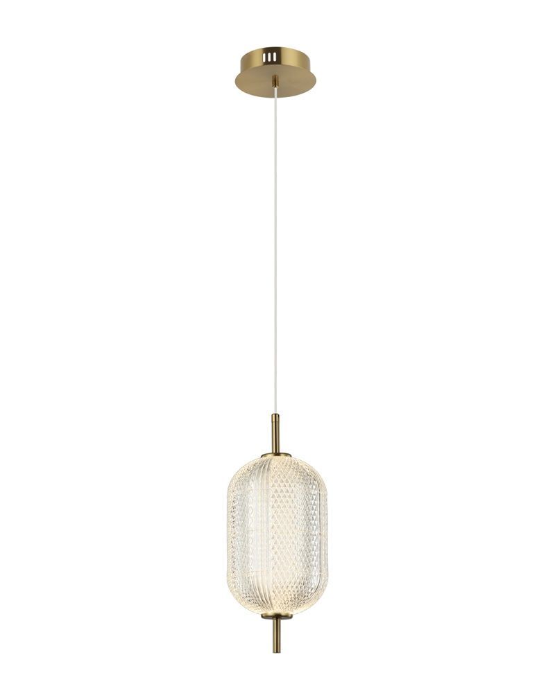 Підвісний світильник, люстра Italux PND-81438-1B-GD Corado LED 1x10W 3000K 1050Lm IP20 золотий PND-81438-1B-GD купити в Харкові, Україні: ціна, відгуки, характеристики