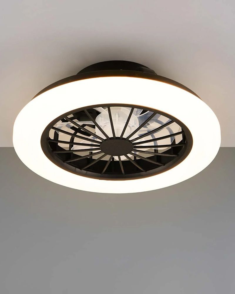 Люстра з вентилятором Goldlux Ghana LED 1x24W 3000K/4000K/6500K 3200Lm IP20 біла 341303 341303-PLX купити в Харкові, Україні: ціна, відгуки, характеристики