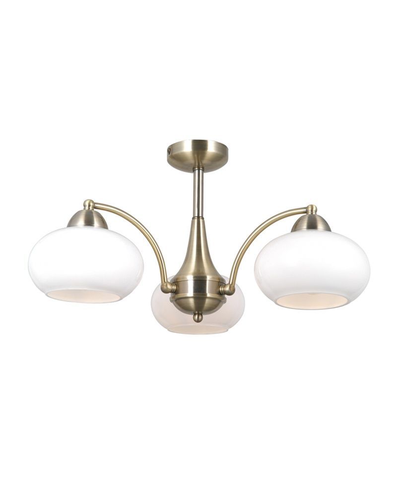 Люстра Italux PND-408921-3-ABR Folte E27 3x40W IP20 золота PND-408921-3-ABR купить в Харькове, Украине: цена, отзывы, характеристики