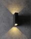 Вуличний світильник Goldlux Orlean LED 2x2.5W 4000K 430Lm IP54 графітовий 319814 319814-PLX