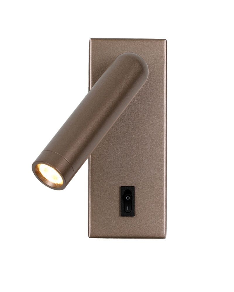 Бра, настінний світильник Italux WL-46376-1-CF Nova LED 1x2.5W 3000K 153Lm IP20 коричневий WL-46376-1-CF купити в Харкові, Україні: ціна, відгуки, характеристики