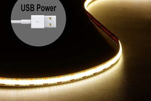 Светодиодная лента с USB: Яркий свет в удобном формате