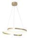 Люстра Goldlux Zefira LED 1x40W 4000K 3700Lm IP20 золотая 328052 328052-PLX