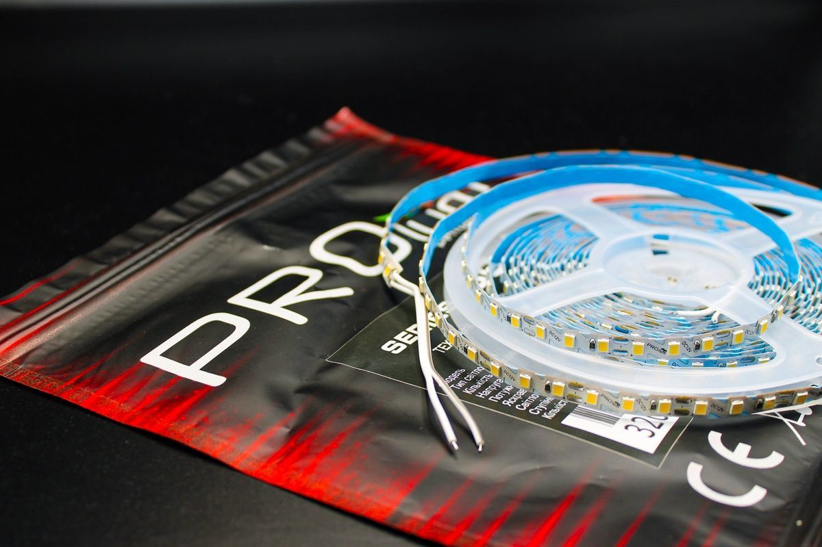 Светодиодная LED лента PROLUM&trade; 12V; 2835\120; IP20; S-TYPE Series "SG" 320121-S купить в Харькове, Украине: цена, отзывы, характеристики