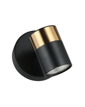 Бра, настінний світильник Italux WL-58892-1-BK-BRO Elice GU10 1x35W IP20 чорний WL-58892-1-BK-BRO купити в Харкові, Україні: ціна, відгуки, характеристики