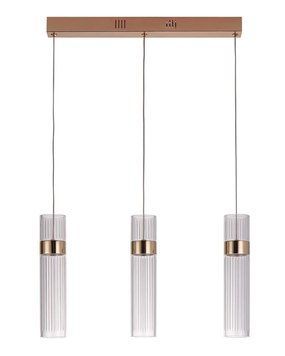 Подвесной светильник, люстра Goldlux Riva LED 3x21W 3500K 2900Lm IP20 золотой 341617 341617-PLX купить в Харькове, Украине: цена, отзывы, характеристики