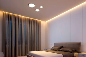 Парящий потолок с подсветкой: роскошный акцент для вашего интерьера