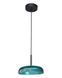 Подвесной светильник, люстра Italux PND-48529-BK-BLU Colle LED 1x12W 3000K 1500Lm IP20 синий PND-48529-BK-BLU