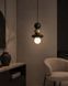 Подвесной светильник, люстра Goldlux Marble E27 1x6W IP20 черный 344564 344564-PLX