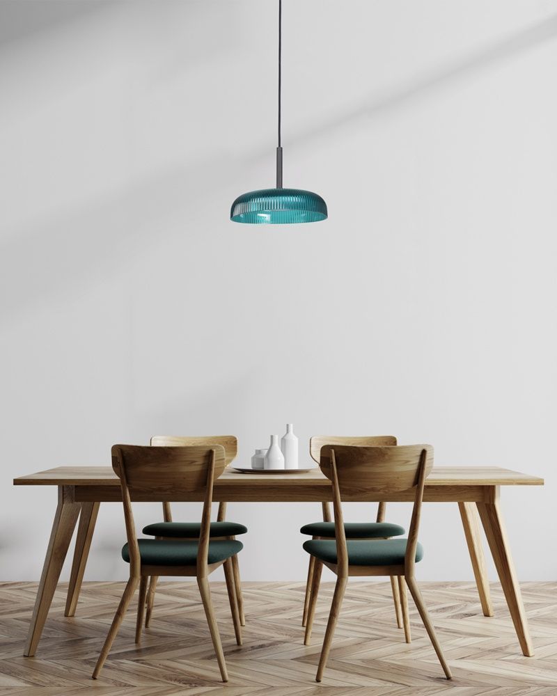 Подвесной светильник, люстра Italux PND-48529-BK-BLU Colle LED 1x12W 3000K 1500Lm IP20 синий PND-48529-BK-BLU купить в Харькове, Украине: цена, отзывы, характеристики