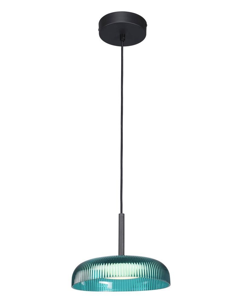 Подвесной светильник, люстра Italux PND-48529-BK-BLU Colle LED 1x12W 3000K 1500Lm IP20 синий PND-48529-BK-BLU купить в Харькове, Украине: цена, отзывы, характеристики