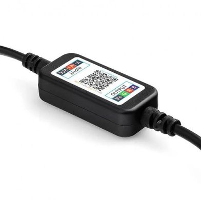Контроллер RGB PROLUM Mini (Bluetooth, Черный, 6A) 402043 купить в Харькове, Украине: цена, отзывы, характеристики
