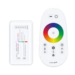 Контроллер RGB + W PROLUM (RF; 5K; сенсорний; 18A; Білий) 402027 купити в Харкові, Україні: ціна, відгуки, характеристики