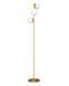 Торшер Goldlux Bianca E14 3x12W IP20 золотой 341662 341662-PLX