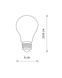 Лампа Nowodvorski BULB LED, E27, A60, 7W, 3000K, ANGLE 360 10587 10587