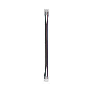 Коннектор PROLUM&trade; для ленты COB, 10ММ, 4PIN, RGB, 2jack 501135 купить в Харькове, Украине: цена, отзывы, характеристики