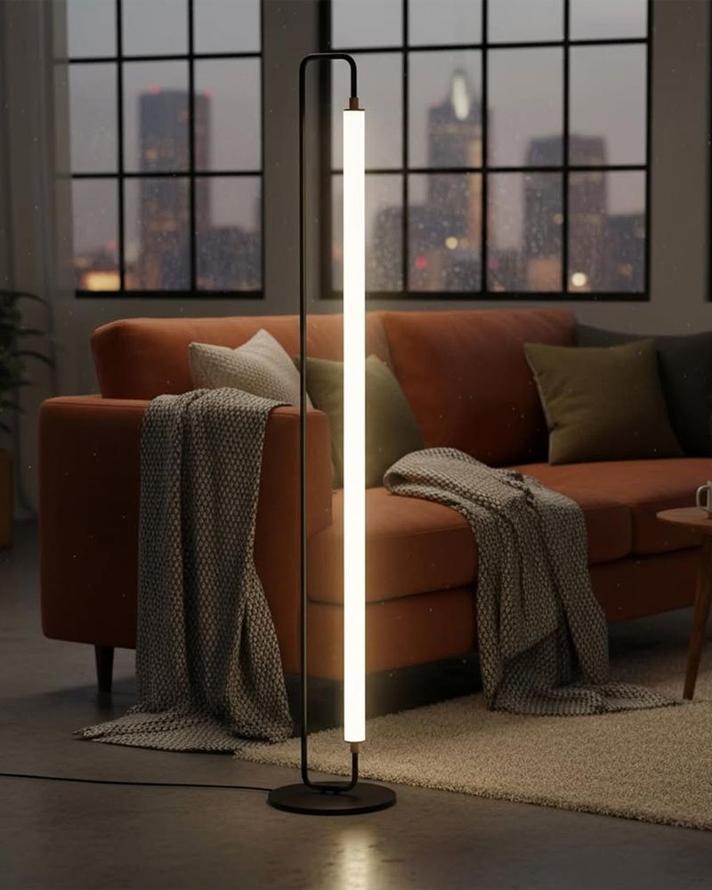 Торшер Goldlux Felicja LED 1x24W 4000K 3700Lm IP20 чорний 334008 334008-PLX купити в Харкові, Україні: ціна, відгуки, характеристики