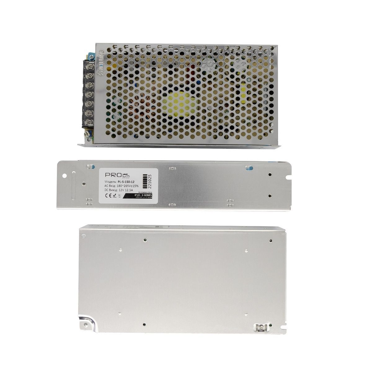 Блок питания PROLUM&trade; 12V "S" 221025 купить в Харькове, Украине: цена, отзывы, характеристики