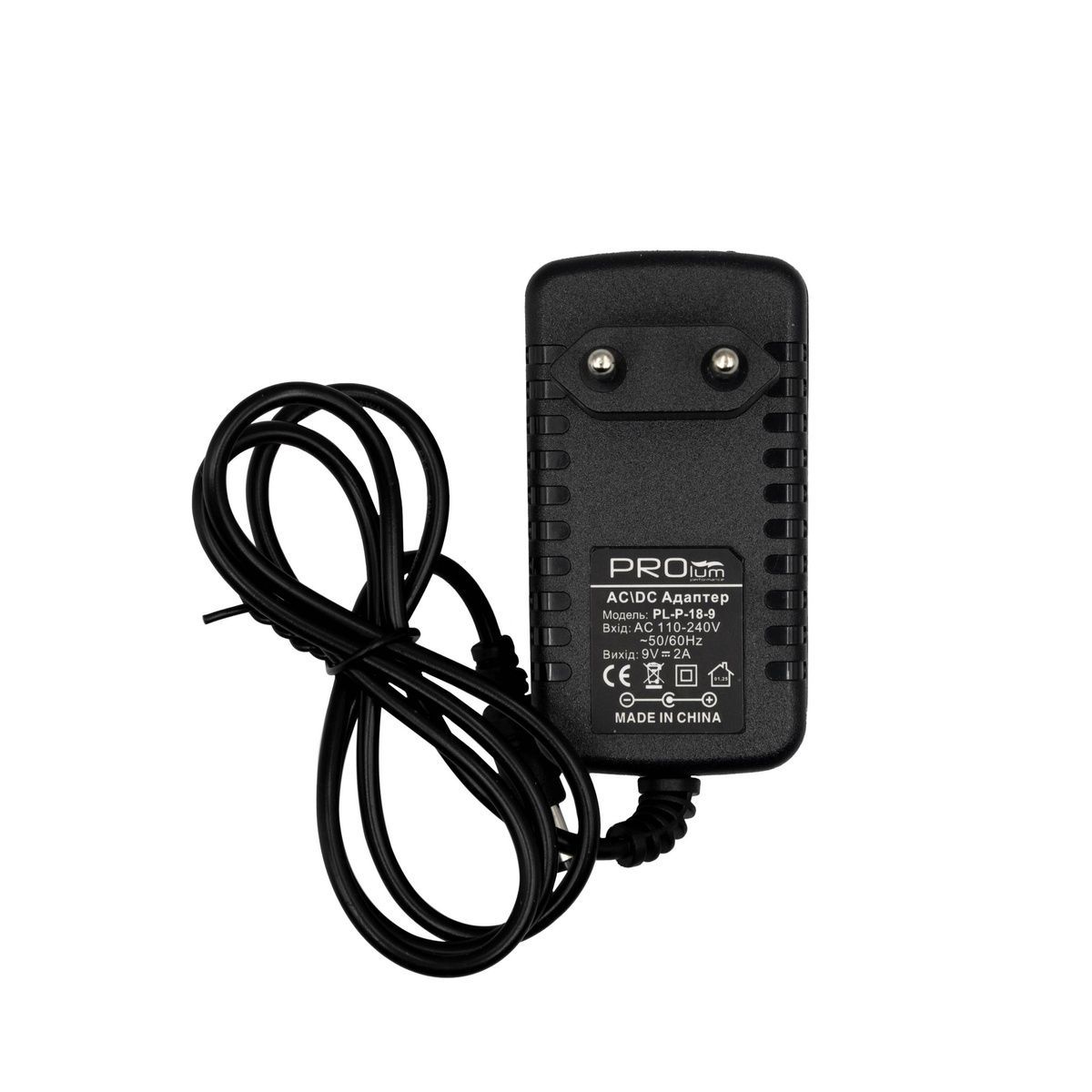 Блок живлення PROLUM&trade; 9V "P" 231001 купити в Харкові, Україні: ціна, відгуки, характеристики