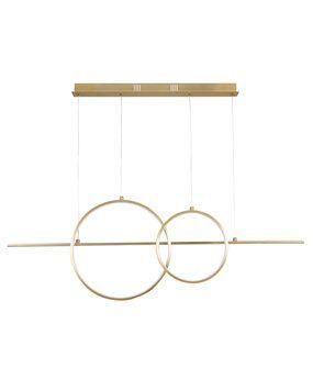 Подвесной светильник, люстра Goldlux Laura LED 1x42W 4000K 4800Lm IP20 золотой 331809 331809-PLX купить в Харькове, Украине: цена, отзывы, характеристики