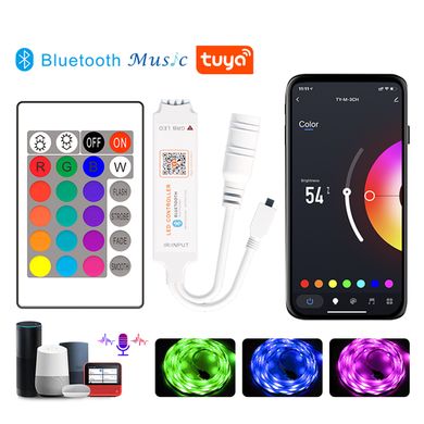 Контролер PROLUM RGB; з пультом 24 кнопки IR; Mini; Wi-Fi; TUYA; 6A; Series: HomeLink 404020 купити в Харкові, Україні: ціна, відгуки, характеристики